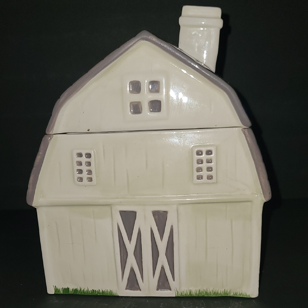 Cream and Gray Farmhouse Barn Food Storage
